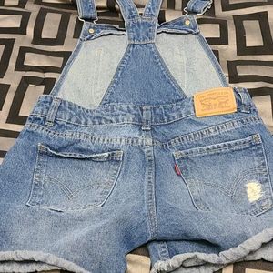Levi overall shorts